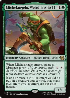 Michelangelo, Weirdness to 11 [Teenage Mutant Ninja Turtles]