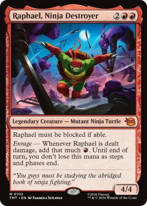 Raphael, Ninja Destroyer [Teenage Mutant Ninja Turtles]