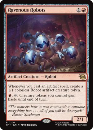 Ravenous Robots [Teenage Mutant Ninja Turtles]