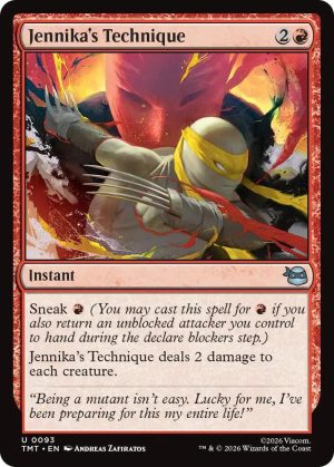 Jennika's Technique [Teenage Mutant Ninja Turtles]