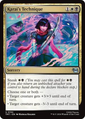 Karai's Technique [Teenage Mutant Ninja Turtles]