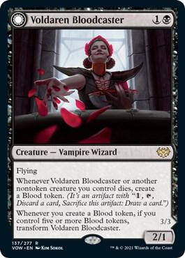 Voldaren Bloodcaster [Innistrad: Crimson Vow]