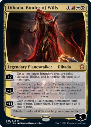 Dihada, Binder of Wills [Commander: Dominaria United]