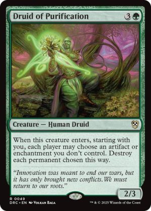 Druid of Purification [Commander: Aetherdrift]