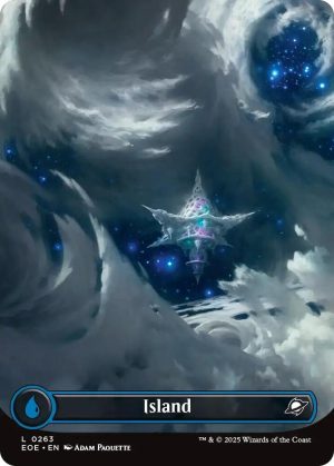 Island (0263) (Borderless) [Edge of Eternities]