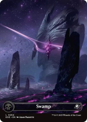 Swamp (0264) (Borderless) [Edge of Eternities]