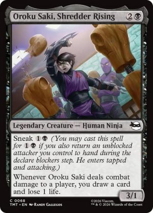 Oroku Saki, Shredder Rising [Teenage Mutant Ninja Turtles]