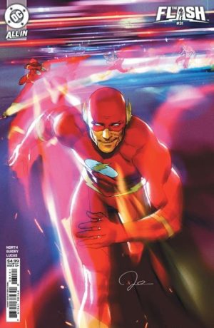 FLASH #31 CVR B GERALD PAREL CARD STOCK VAR