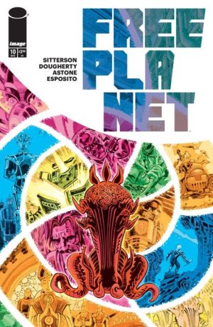 FREE PLANET #10 CVR A JED DOUGHERTY
