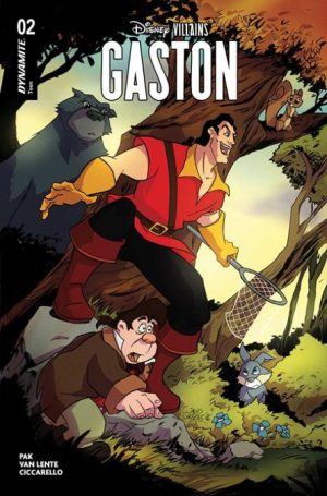 DISNEY VILLAINS GASTON #2 CVR D DAVID COUSENS VAR