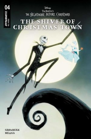 TIM BURTONS THE NIGHTMARE BEFORE CHRISTMAS THE SHIVER OF CHRISTMAS TOWN #4 CVR A JAE LEE