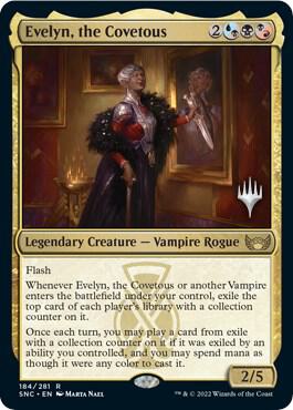Evelyn, the Covetous [Promo Pack: Streets of New Capenna]