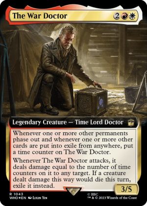 The War Doctor (Extended Art) (Surge Foil) [Universes Beyond: Doctor Who]