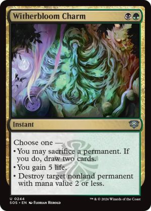 Witherbloom Charm [Secrets of Strixhaven]
