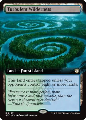 Turbulent Wilderness (Extended Art) [Commander: Secrets of Strixhaven]