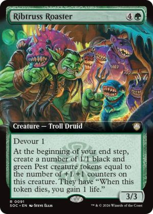 Ribtruss Roaster (Extended Art) [Commander: Secrets of Strixhaven]