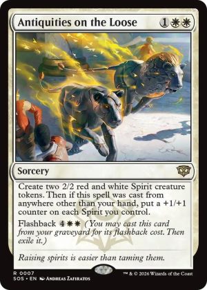 Antiquities on the Loose [Secrets of Strixhaven]