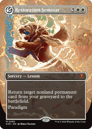 Restoration Seminar (Borderless) [Secrets of Strixhaven]