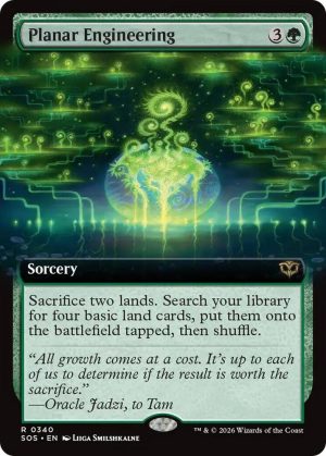 Planar Engineering (Extended Art) [Secrets of Strixhaven]