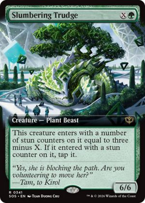 Slumbering Trudge (Extended Art) [Secrets of Strixhaven]