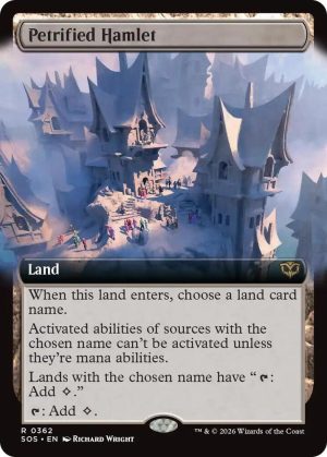 Petrified Hamlet (Extended Art) [Secrets of Strixhaven]