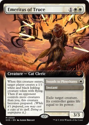 Emeritus of Truce (Extended Art) [Secrets of Strixhaven]