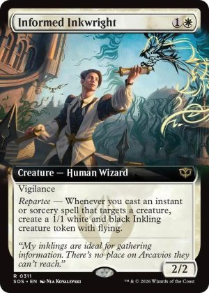 Informed Inkwright (Extended Art) [Secrets of Strixhaven]