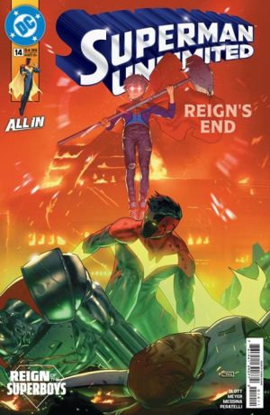 SUPERMAN UNLIMITED #14 CVR A TAURIN CLARKE (THE REIGN OF THE SUPERBOYS)