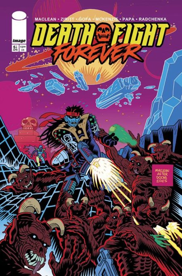 DEATH FIGHT FOREVER #5 (OF 5) CVR A ANDREW MACLEAN (MR)