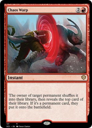 Chaos Warp [Starter Commander Decks]