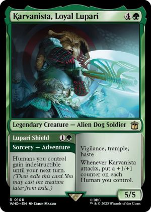Karvanista, Loyal Lupari [Universes Beyond: Doctor Who]