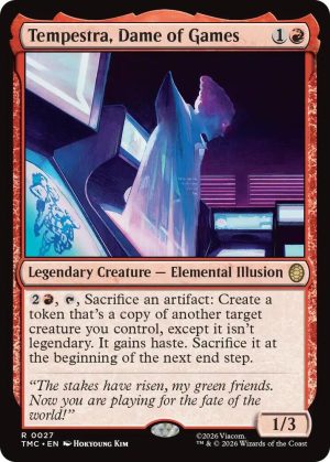 Tempestra, Dame of Games [Commander: Teenage Mutant Ninja Turtles]