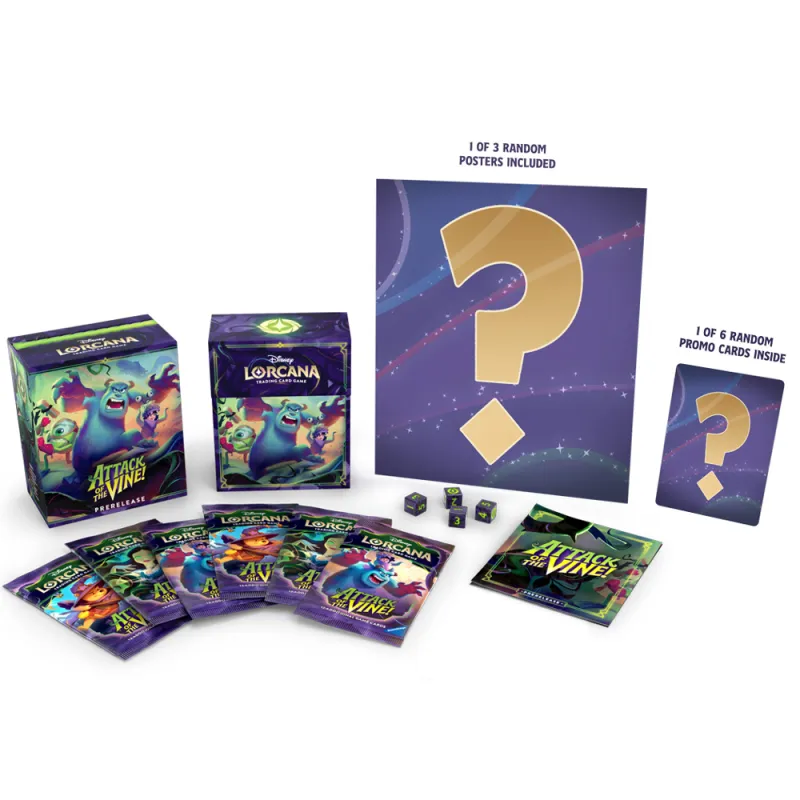 Lorcana TCG: Attack of the Vine! - Prerelease Pack - Image 2