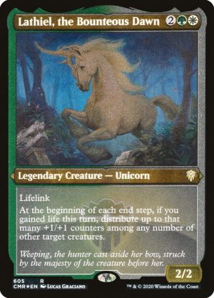 Lathiel, the Bounteous Dawn (Foil Etched) [Commander Legends]
