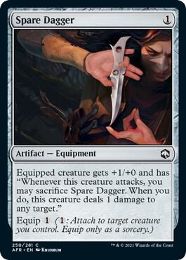 Spare Dagger [Adventures in the Forgotten Realms]