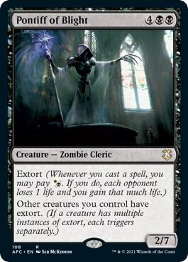 Pontiff of Blight [Commander: Adventures in the Forgotten Realms]