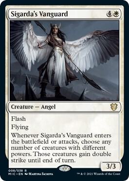 Sigarda's Vanguard [Commander: Innistrad: Midnight Hunt]
