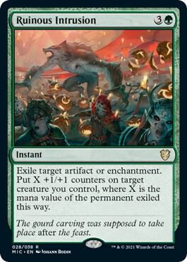 Ruinous Intrusion [Commander: Innistrad: Midnight Hunt]
