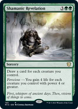 Shamanic Revelation [Commander: Innistrad: Midnight Hunt]