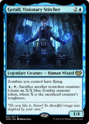 Geralf, Visionary Stitcher [Innistrad: Crimson Vow]