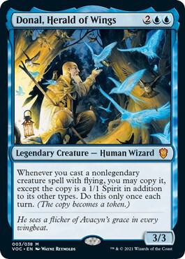 Donal, Herald of Wings [Commander: Innistrad: Crimson Vow]