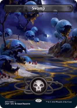 Swamp (237) (Borderless) [Unfinity]