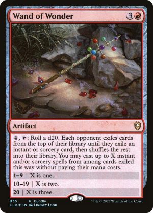 Wand of Wonder (CLB Bundle) [Unique and Miscellaneous Promos]
