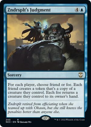 Zndrsplt's Judgment [Commander: Streets of New Capenna]