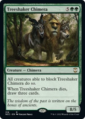Treeshaker Chimera [Commander: Streets of New Capenna]