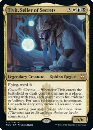 Tivit, Seller of Secrets [Commander: Streets of New Capenna]