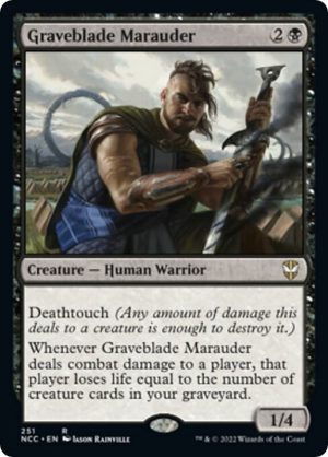 Graveblade Marauder [Commander: Streets of New Capenna]