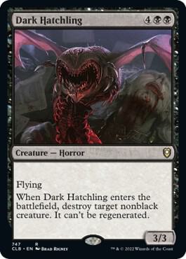Dark Hatchling [Commander Legends: Battle for Baldur's Gate]