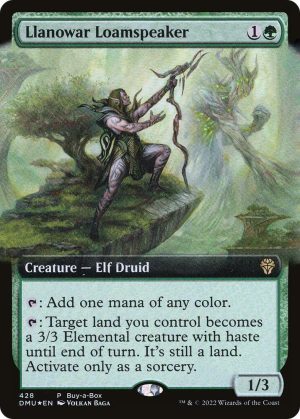 Llanowar Loamspeaker [Buy-A-Box Promos]