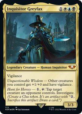 Inquisitor Greyfax [Universes Beyond: Warhammer 40,000]